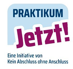 Logo mit der Aufschrift 'Praktikum jetzt!'